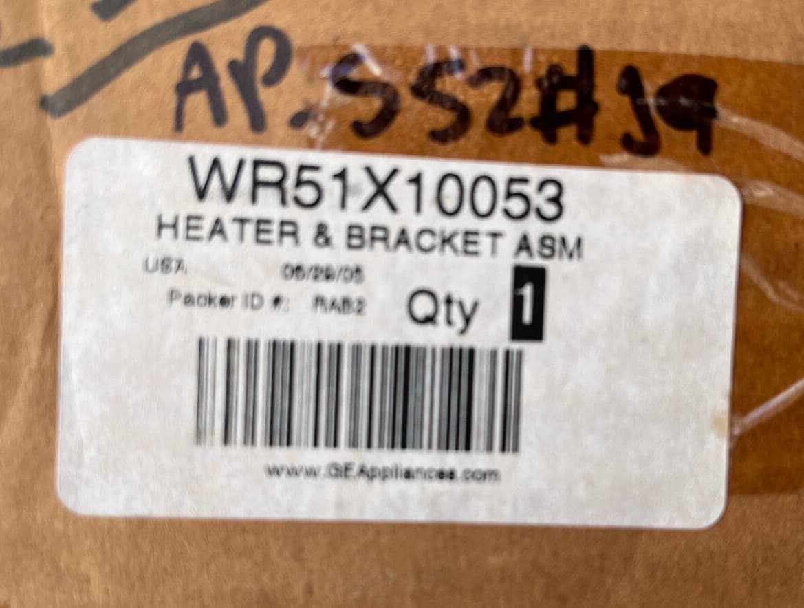 WR51X10053  Genuine GE Defrost Heater — thumbnail 3