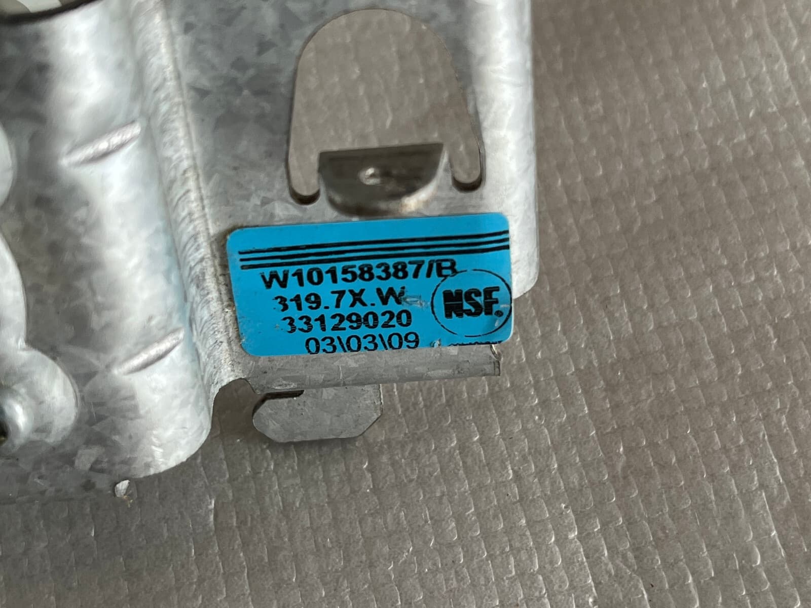 OEM Whirlpool Fill Valve Assembly W10158387 — thumbnail 3