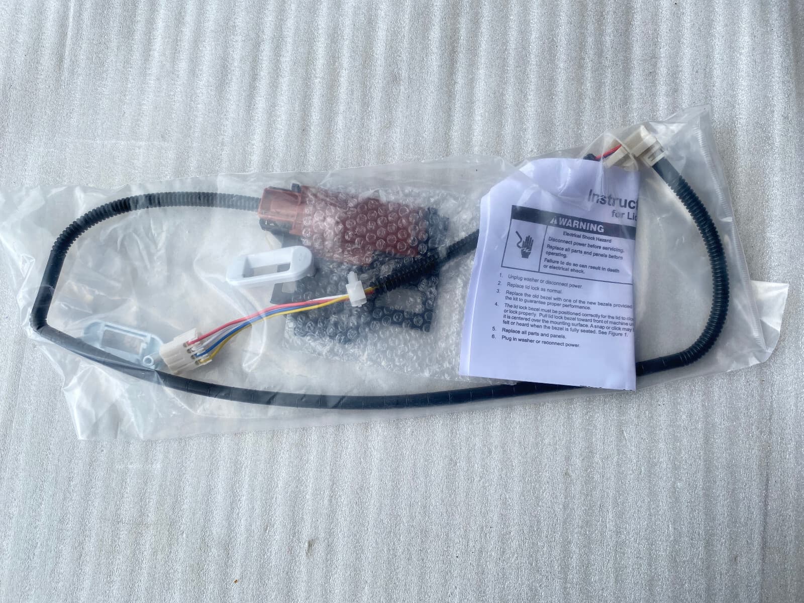 New FOR Whirlpool Lid Latch Assembly W10404050 — thumbnail 2