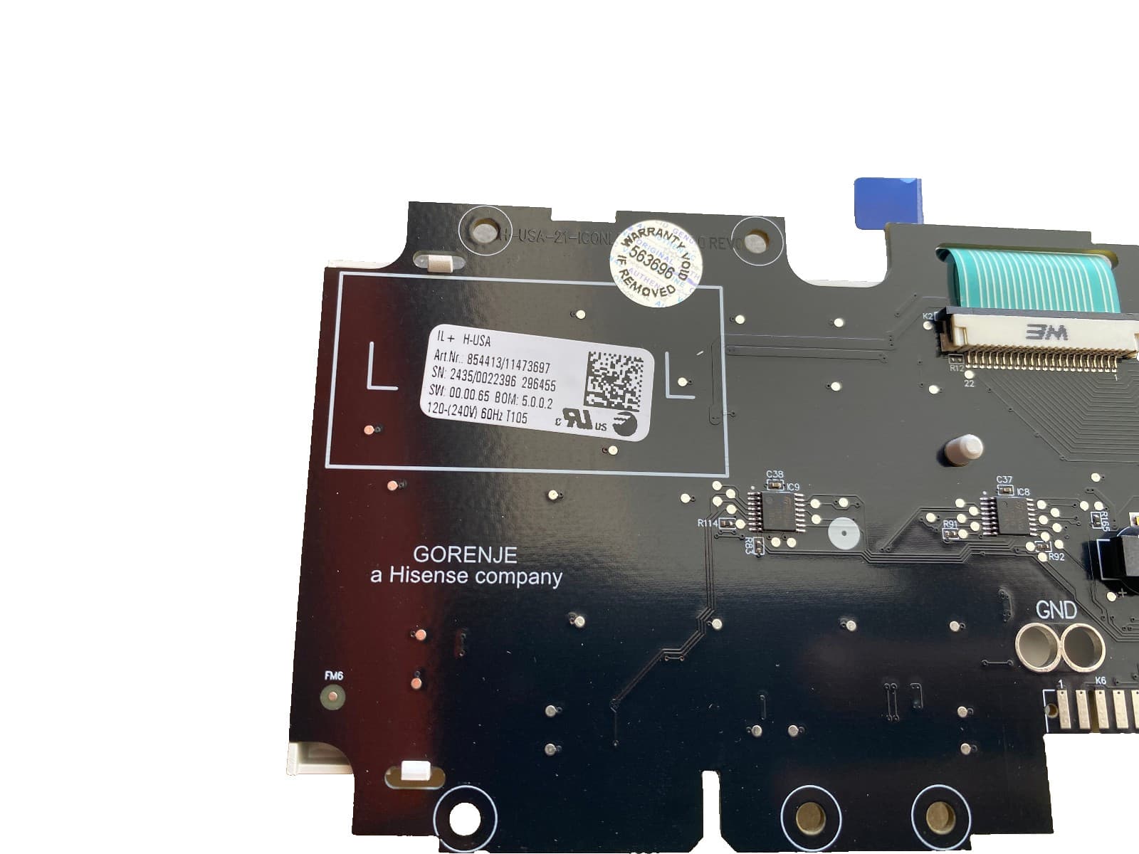 11473697  OEM Hisense Range Oven User Interface New Genuine — thumbnail 3