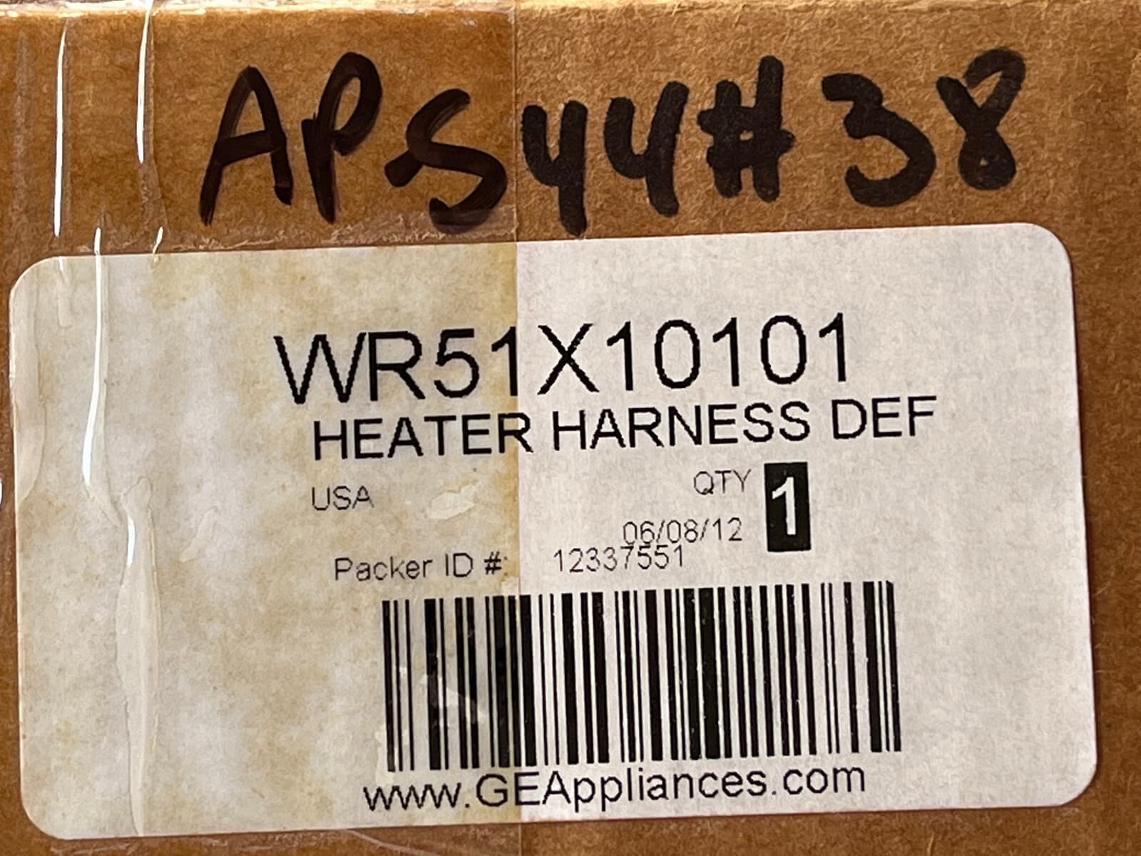 New Genuine GE Refrigerator Defrost Heater Kit WR51X10101 — thumbnail 8