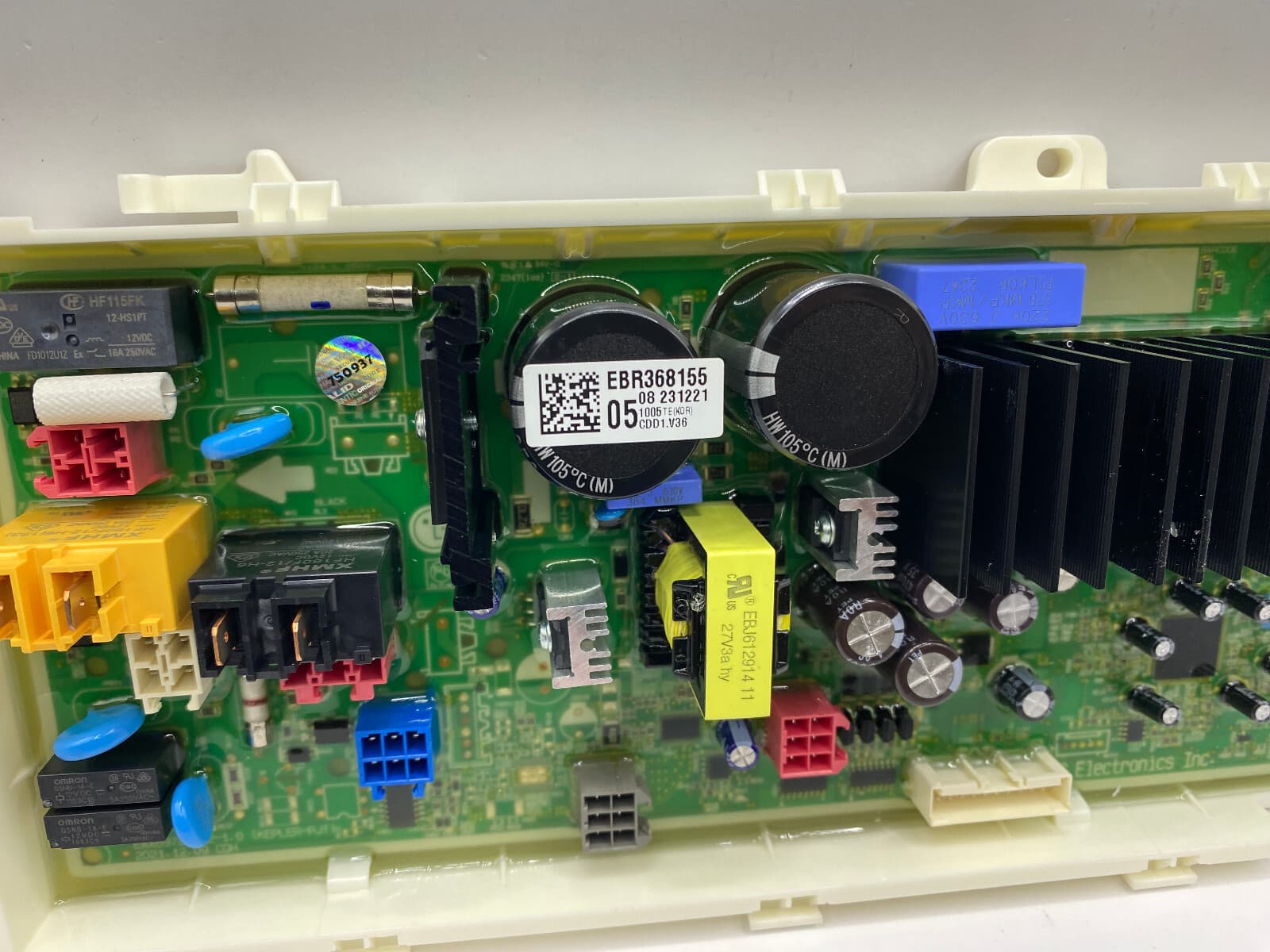 EBR36815505 OEM LG Washer Control Board Genuine — thumbnail 2
