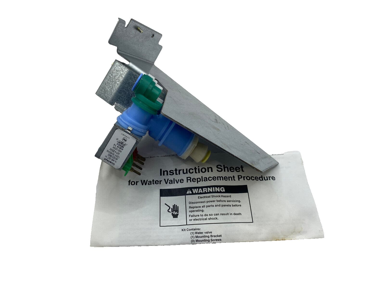 NEW Genuine OEM Whirlpool Refrigerator Water Inlet Valve W10247725 — thumbnail 3