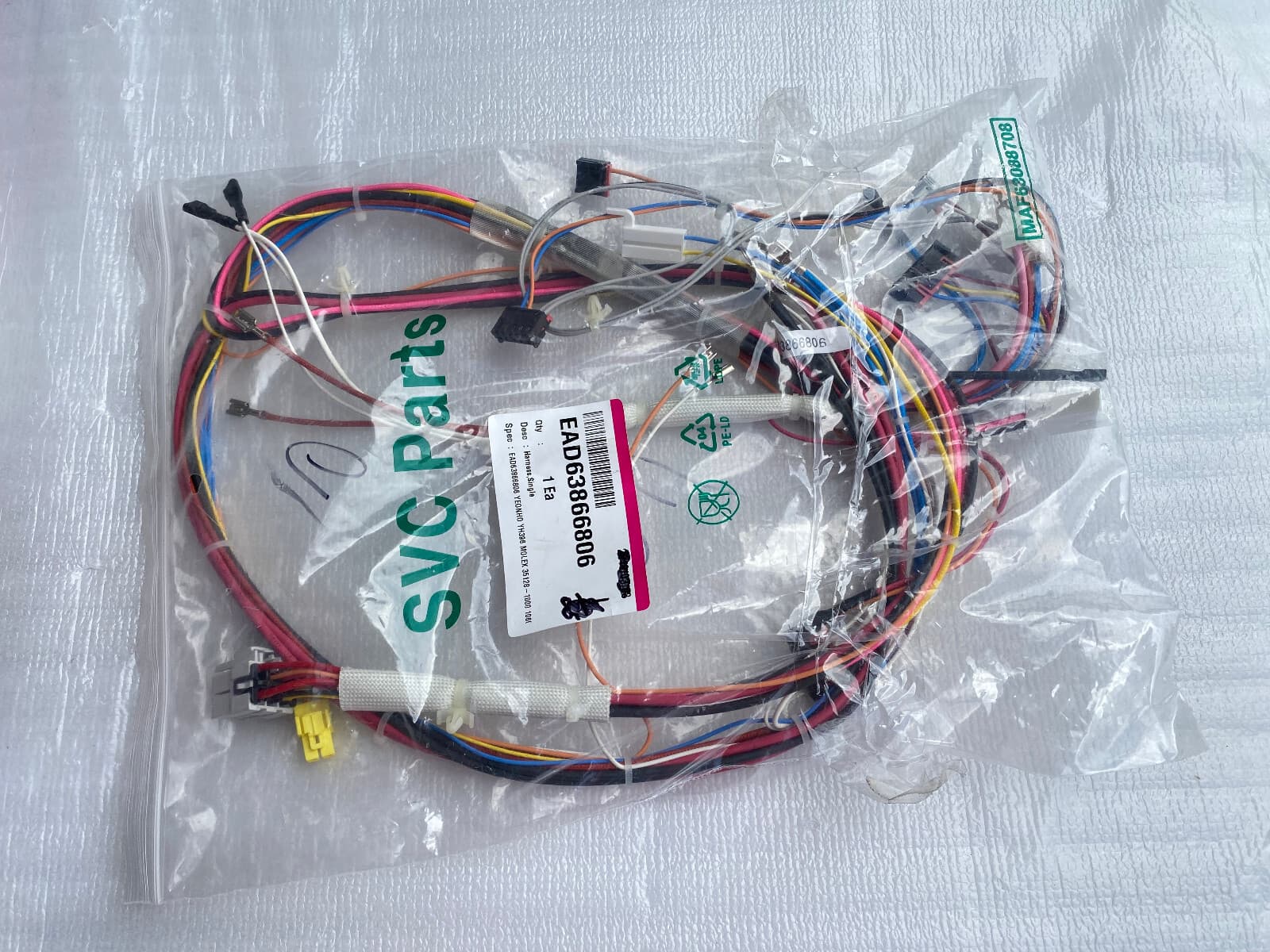 EAD63866806 OEM LG Range Harness Single Genuine